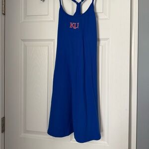 Blue KU Dress